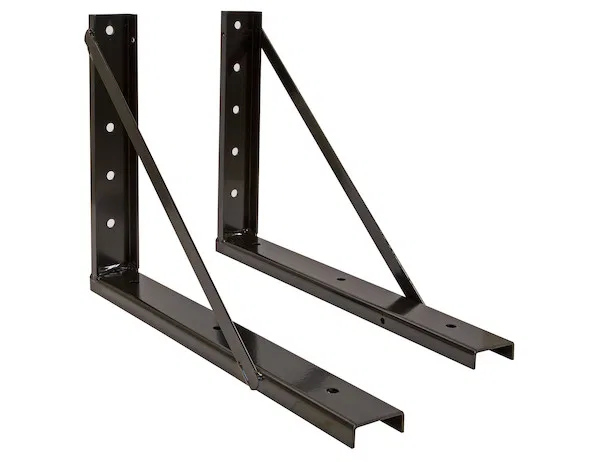 1701010 – BUYERS PROD Tool Box Mounting Kit, For Use With 18 Inch x 24 Inch Underbody Tool Boxes Black Powder Coated ...